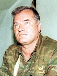 Serbian police detains man supporting war crimes fugitive Ratko Mladic