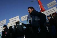 Russian Ford plant workers strike