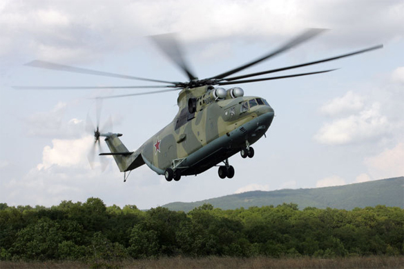 Mi-8 helicopter crashes in Russia during training flight. Mi-8 crash in Russia