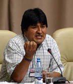Bolivian president criticizes U.S. rejection of travel visas