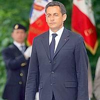 French President Sarkozy in Warsaw