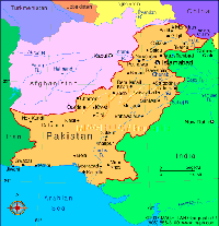 Van-truck collision in Pakistan:  eleven killed, four injured