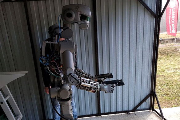 Russia's humanoid robot Fyodor frightens the West. 60302.jpeg