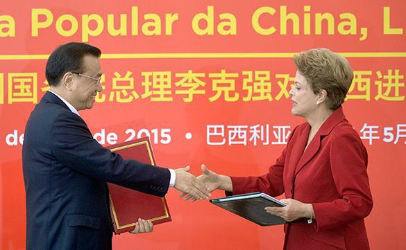 China resets Latin America. China reaching out to Brazil