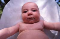 Big baby causes sensation in Mexican resort of Cancun