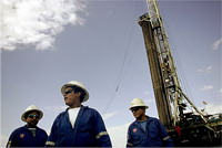 President Rafael Correa's decree slashes profits from operations of foreign oil companies in Ecuador