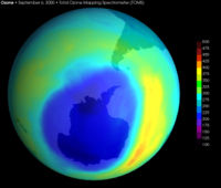 Ozone hole matches record size
