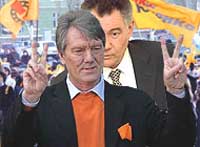 President Yushchenko and his Orange Revolution thrashed and humiliated