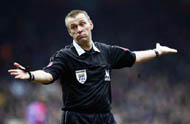 English referee Poll quits international soccer after World Cup mistake
