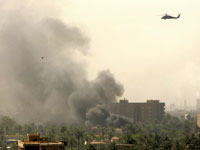 Mortars strike U.S.-protected Green Zone in Iraq