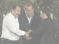 Ortega and Chavez forge Latin America future. 46369.jpeg