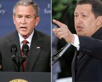 Chavez visits Argentina to slam Bush’s Latin American tour