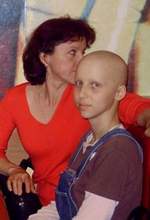 Nastya Gontarovskaya after the disease