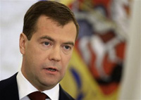 Medvedev: Change for America, change for Russia