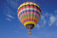 Woman falls from air balloon basket