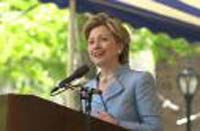 Hillary Clinton's criticism of Bush aids U.S. enemies