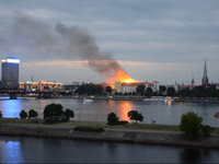 Fire destroys presidential castle in Latvia's Riga. 50397.jpeg