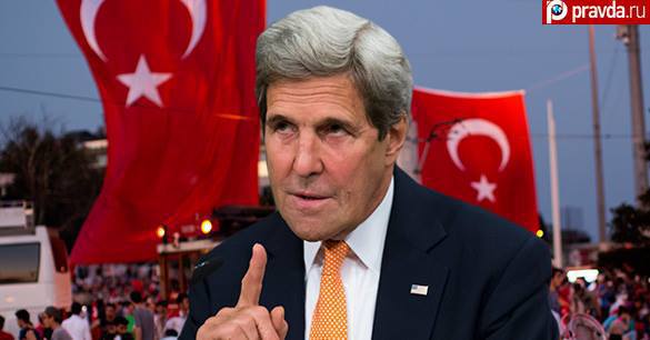 US threatens Turkey with exclusion from NATO. John Kerry