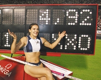 Isinbayeva ready for competition in Rome