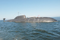 Russia launches first nuclear submarine since USSR's collapse