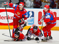 Ice Hockey: Russia Thrashes Canada 5-2. The Men and the ….boys.