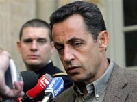 French President Sarkozy says progress made on Iran after talks with Putin