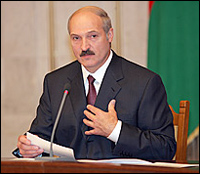 Belarus opposition leader meets with Polish president and premier