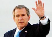 Bush says the world is united and concerned about Iran's nuclear program