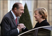 Merkel, Chirac to meet in Germany