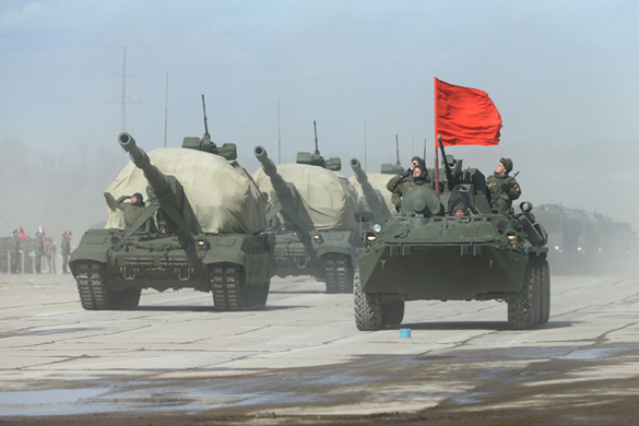 Russia uses state-of-the-art BTR-82A armored vehicles in Tajikistan. 58485.jpeg