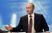 'Tsar' Putin loses sense of humor because of economic crisis