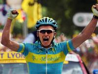 Rasmussen conquers Tour de France Alps