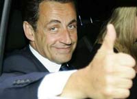 Nicolas Sarkozy elected French president