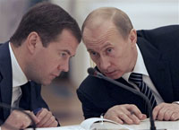 Medvedev to have his own style even if he looks like Putin