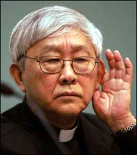 Vatican should halt talks with China, Hong Kong cardinal says