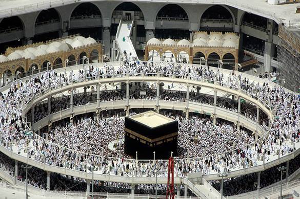 World's largest umbrellas to be installed in Mecca's Grand Mosque. 57529.jpeg