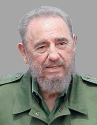Fidel Castro claims that George W. Bush is waiting to die but cannot kill his ideas