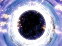 Black hole devours stars for dinner. 45574.jpeg