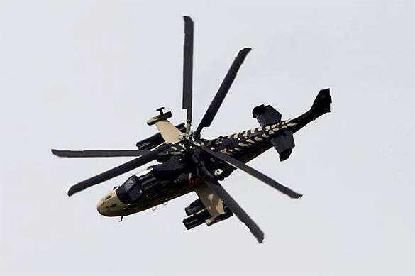Russian helicopters Ka-52 destroy terrorists in Syria. Video. 60586.jpeg