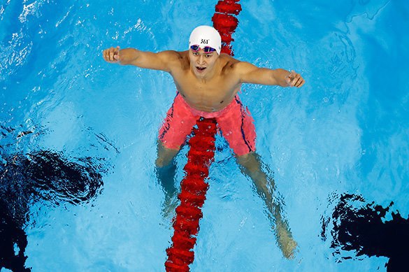 Chinese swimmer admitted to Olympics with positive doping. Sun Yang