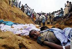 3 blindfolded bodies found in northern Sri Lanka