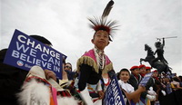 Obama Promises American Indians More Cooperation on Nation-to-Nation Basis