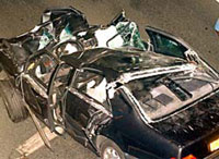 Pictures of Princess Diana taken at crash scene in Paris shown at court