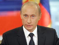 Vladimir Putin prepares to beat down doors of Bush's home