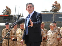 Gordon Brown Says Britain's Presence in Afghanistan Is Justified