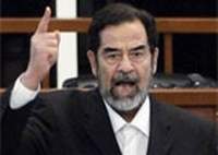Saddam Hussein thrown in the garbage of history
