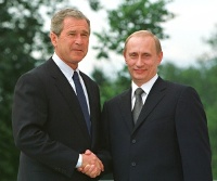 George W. Bush and Vladimir Putin to meet July 1-2 in U.S. sea resort