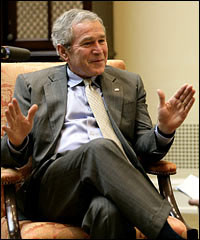 Bush warns that al-Qaida threat persists