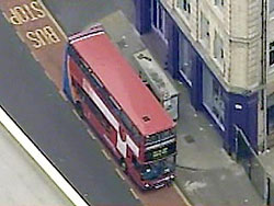 An explosion occurred in a double-decked bus in Hackney, in the east of London
