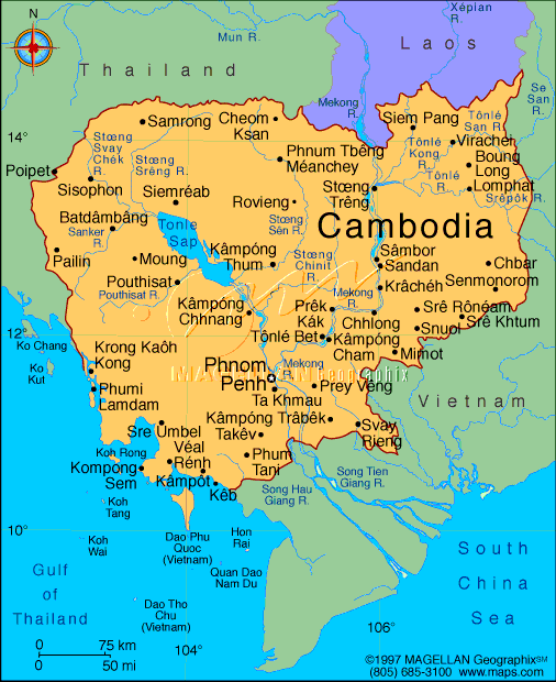 Truck crashes into Cambodian outdoor market: 6 killed